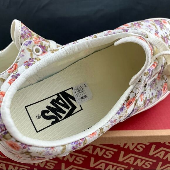 Vans Era Vintage Floral White Women's Various Sizes - Picture 3 of 13